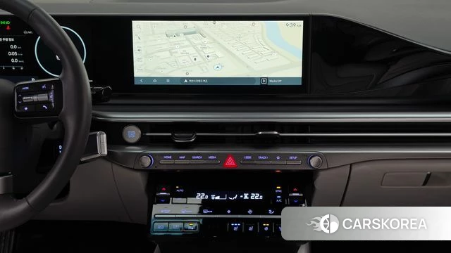 Hyundai Grandeur Hybrid (GN7) 2024 Серебристо-серый из Кореи, фото 5