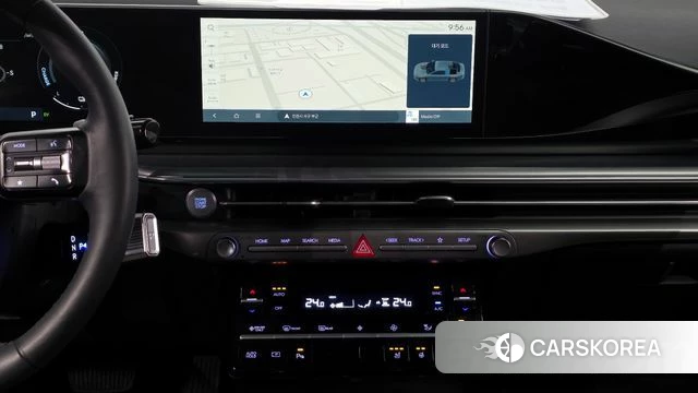 Hyundai Grandeur Hybrid (GN7) 2023 Черный из Кореи, фото 5