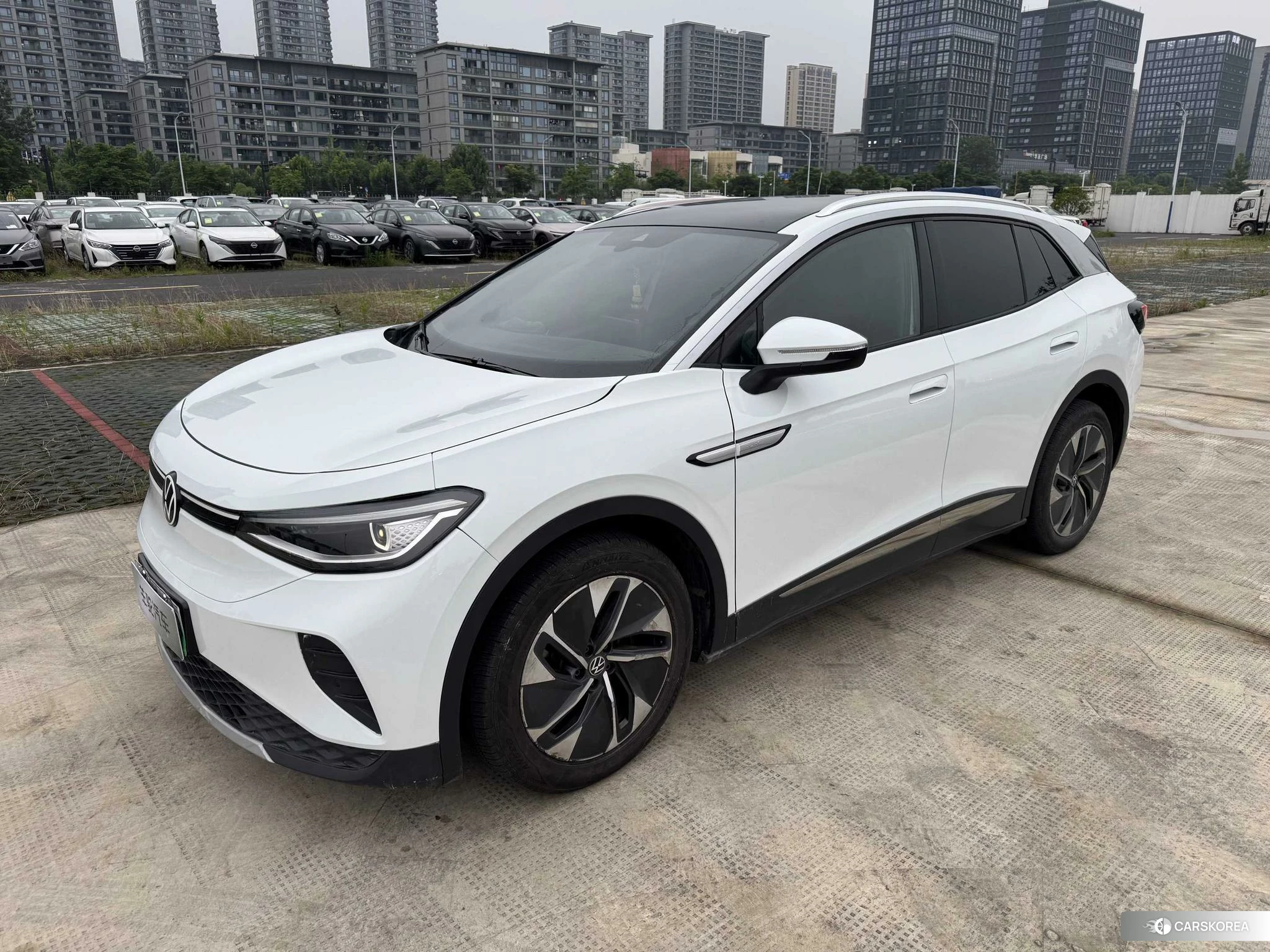 Volkswagen ID.4 CROZZ 2022 Белый из Китая, фото 5