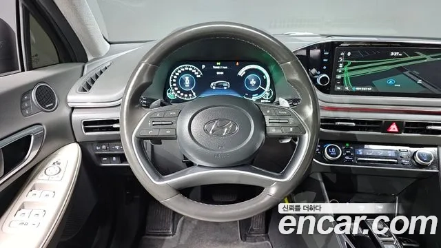 Hyundai Sonata Hybrid (DN8) 2021 Черный из Кореи, фото 5