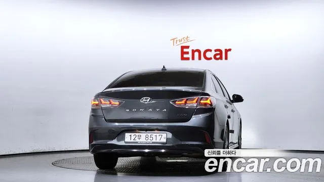 Hyundai Sonata New Rise Hybrid 2019 Серый из Кореи, фото 5