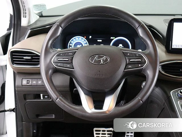 Hyundai The New Santa Fe 2021 Белый из Кореи, фото 5