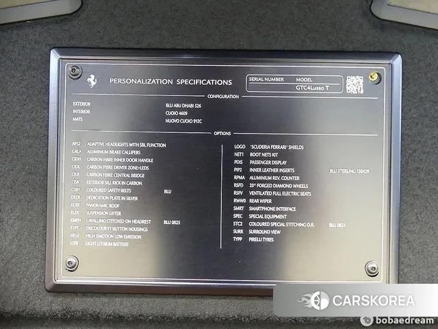 Ferrari GTC4 Russo 2019 Синий из Кореи, фото 5