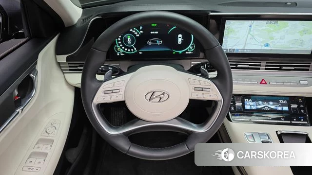 Hyundai The New Grandeur IG Hybrid 2022 Серый из Кореи, фото 5