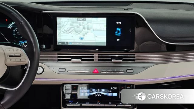 Hyundai The New Grandeur IG Hybrid 2022 Черный из Кореи, фото 5