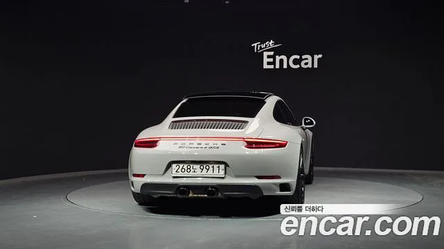 Porsche 911 2019 Серебристо-серый из Кореи, фото 5