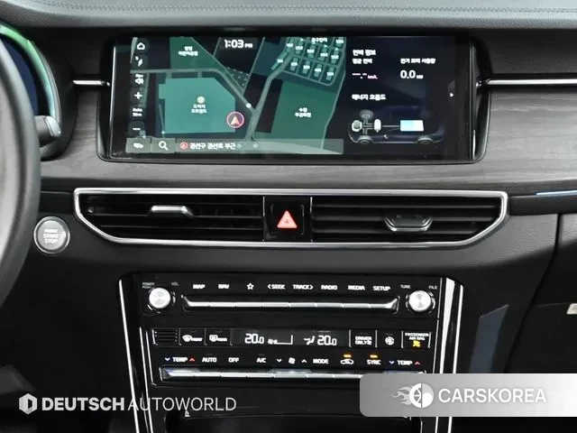 Kia K7 Premier Hybrid 2021 Черный из Кореи, фото 5