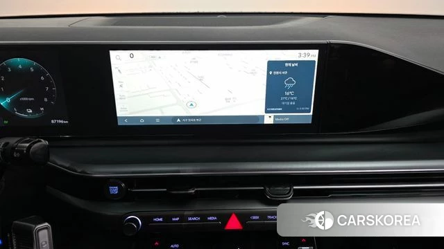 Hyundai Grandeur Hybrid (GN7) 2023 Черный из Кореи, фото 5