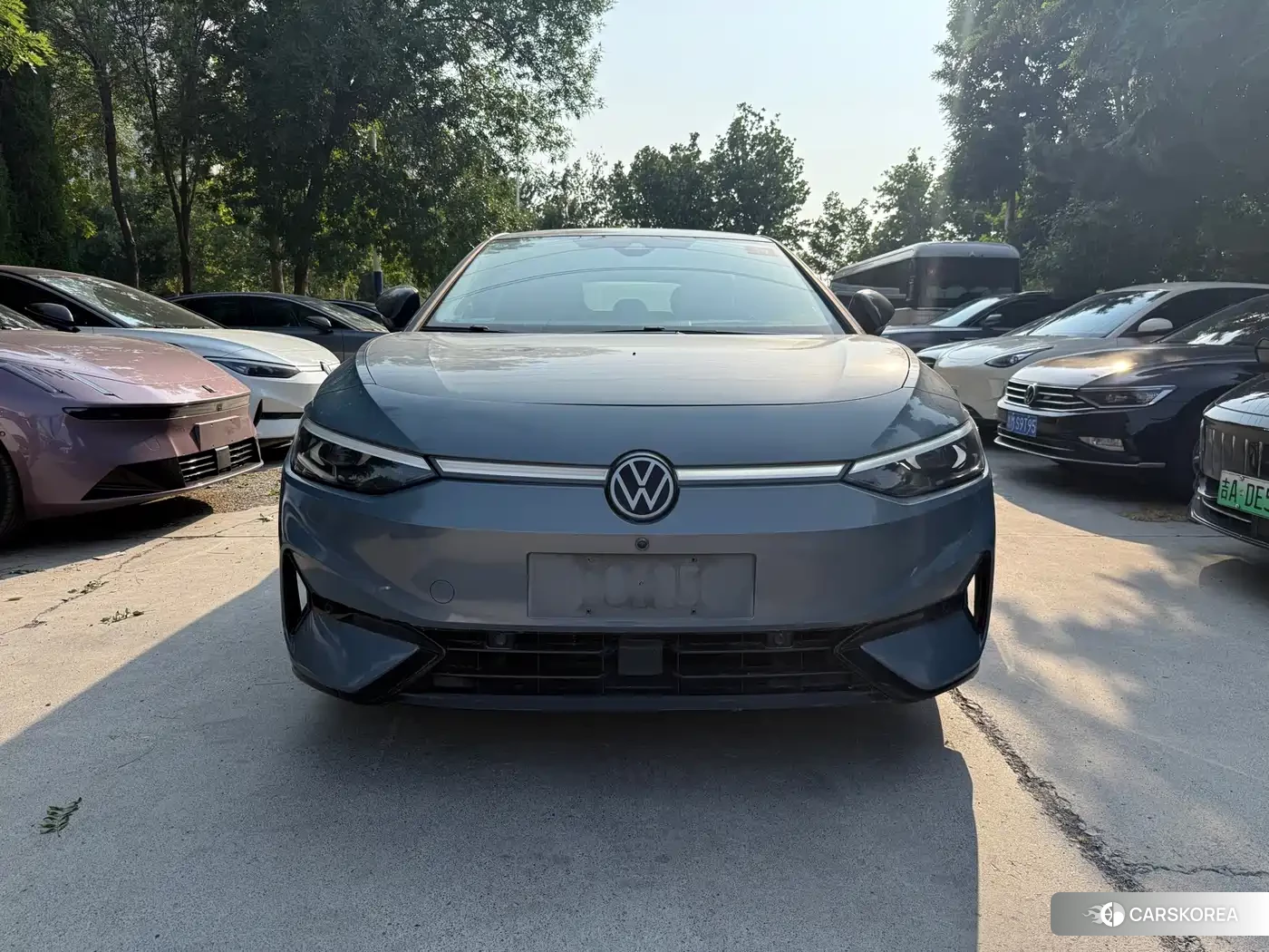 Volkswagen ID.7 VIZZION 2024 Синий из Китая, фото 5