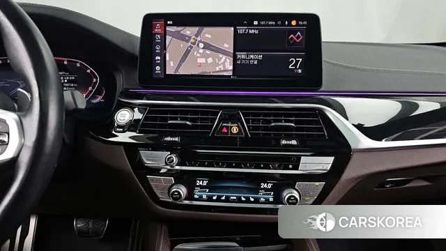 BMW 5 Series (G30) 2021 Черный из Кореи, фото 5