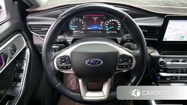 Ford Explorer 6th Generation 2020 Белый из Кореи, фото 5