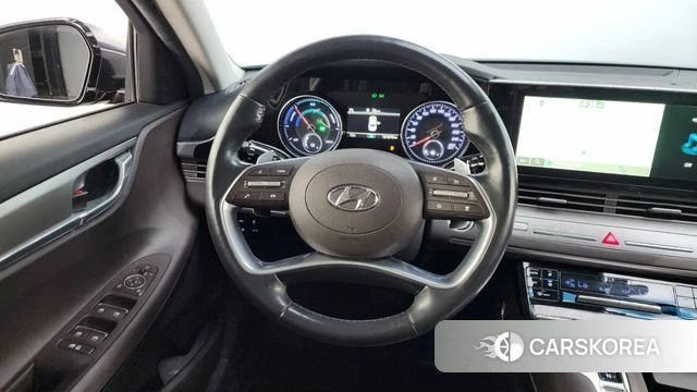 Hyundai The New Grandeur IG Hybrid 2021 Синий из Кореи, фото 5