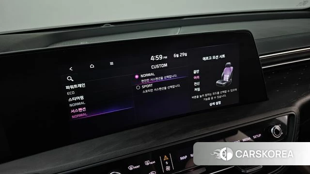 Kia K8 Hybrid 2023 Синий из Кореи, фото 5