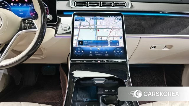 Mercedes-Benz S-Class W223 2021 Серебряный двухцветный из Кореи, фото 5