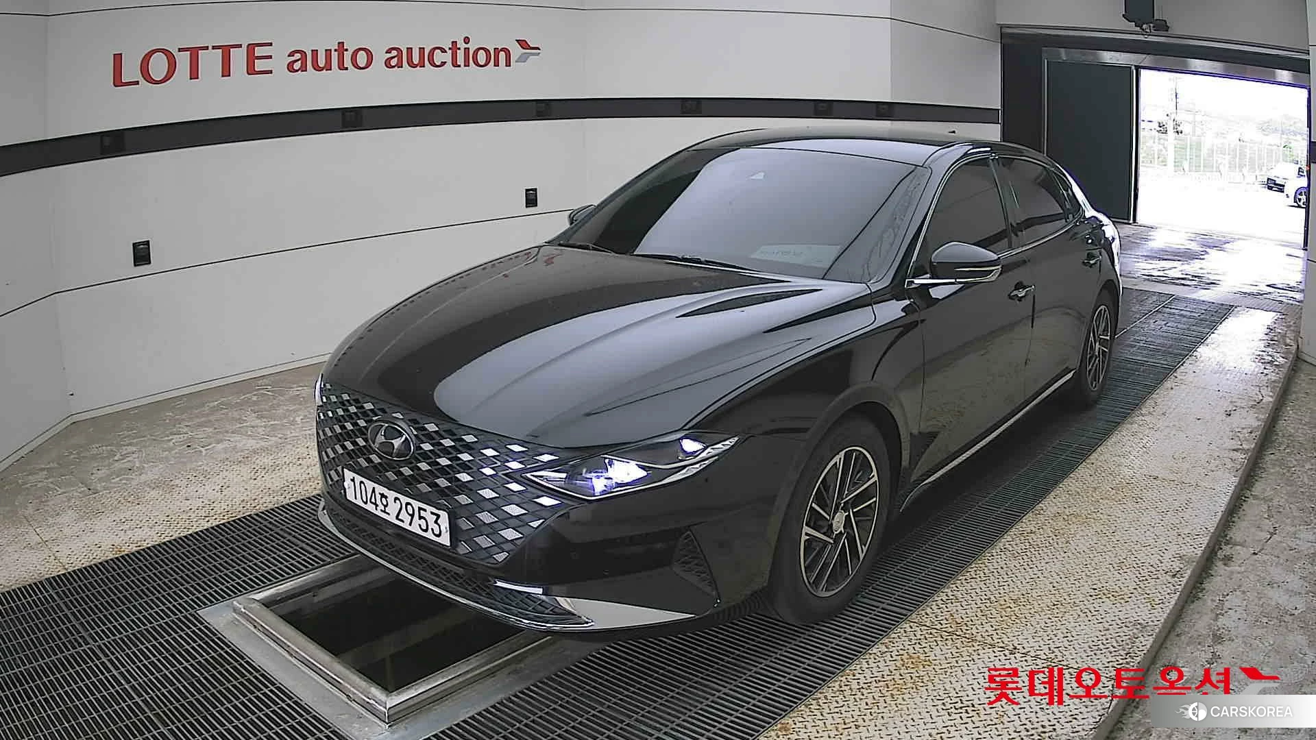 Hyundai Grandeur 2020 Midnight Black из Кореи, фото 5