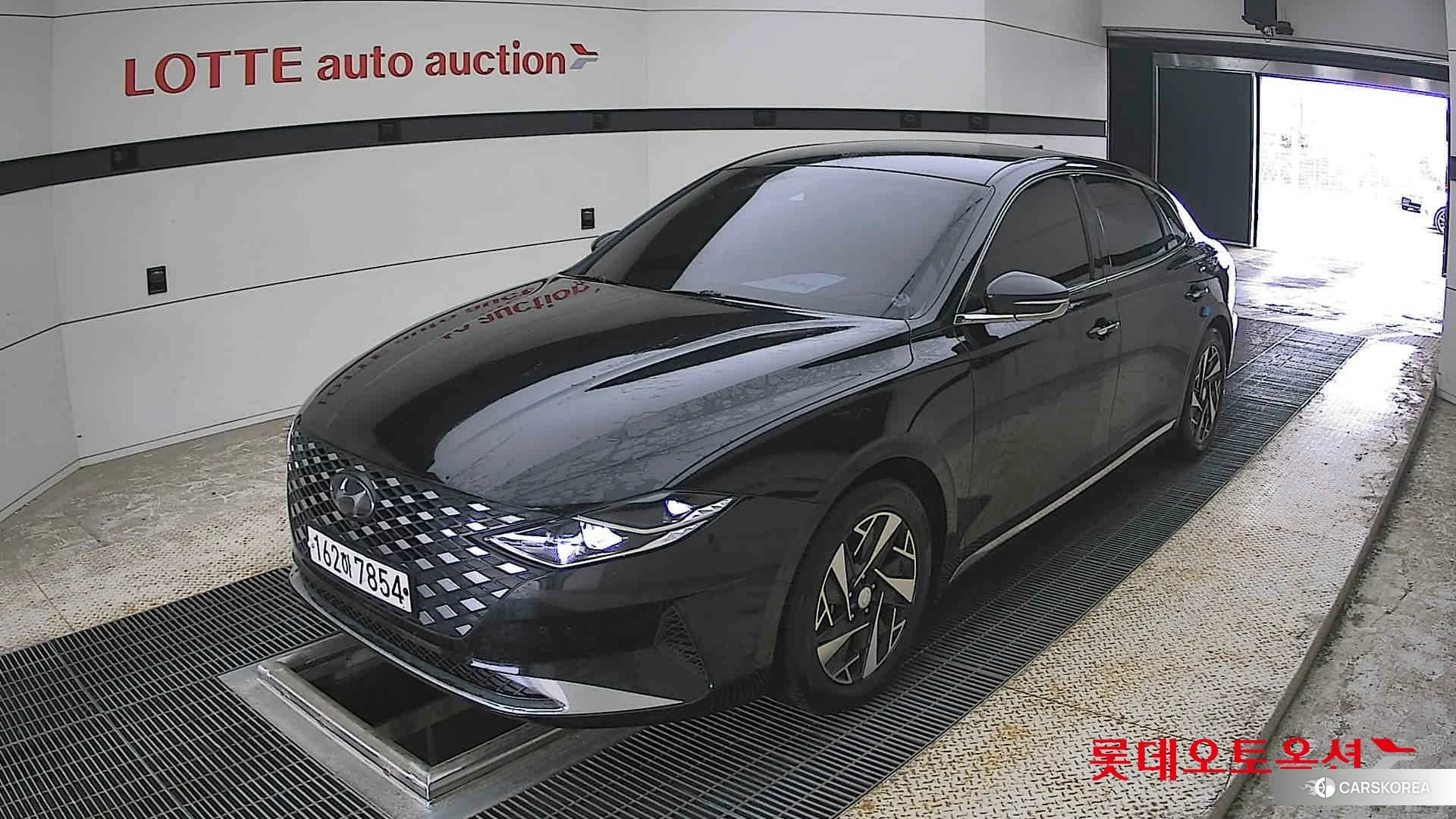 Hyundai Grandeur Hybrid 2021 Midnight Black из Кореи, фото 5