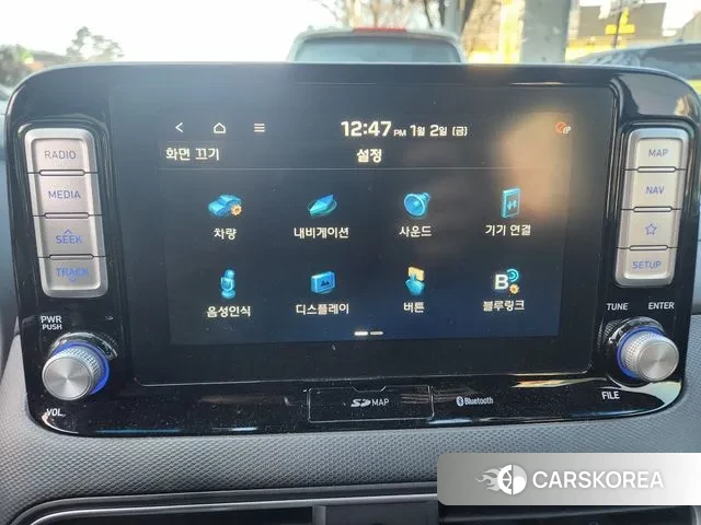 Hyundai Kona Electric 2019 Белый двухцветный из Кореи, фото 5