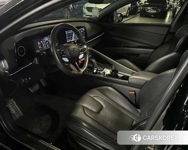 Hyundai The New Avante (CN7) 2023 Черный из Кореи, фото 5