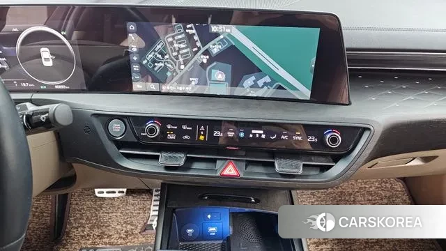 Kia K8 Hybrid 2023 Серебристо-серый из Кореи, фото 5