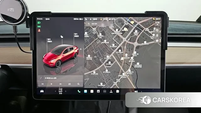 Tesla Model Y 2023 Красный из Кореи, фото 5