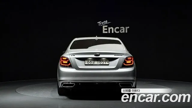 Kia More K9 2018 Серебристо-серый из Кореи, фото 5