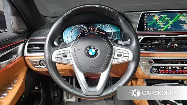 BMW 7 Series (G11) 2019 Синий из Кореи, фото 5