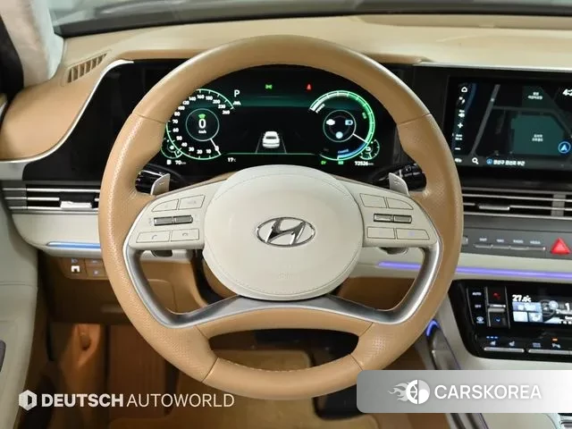 Hyundai The New Grandeur IG Hybrid 2021 Серый из Кореи, фото 5