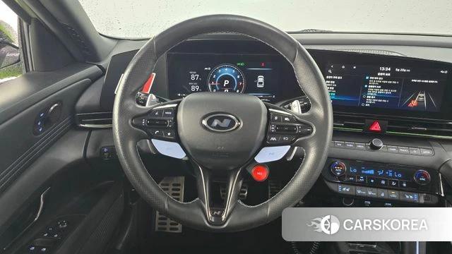 Hyundai Avante (CN7) 2022 Серебристо-серый из Кореи, фото 5