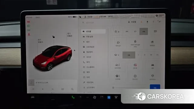 Tesla Model Y 2021 Красный из Кореи, фото 5