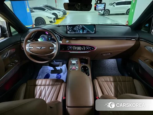 Genesis GV70 2023 Темно-зеленый из Кореи, фото 5