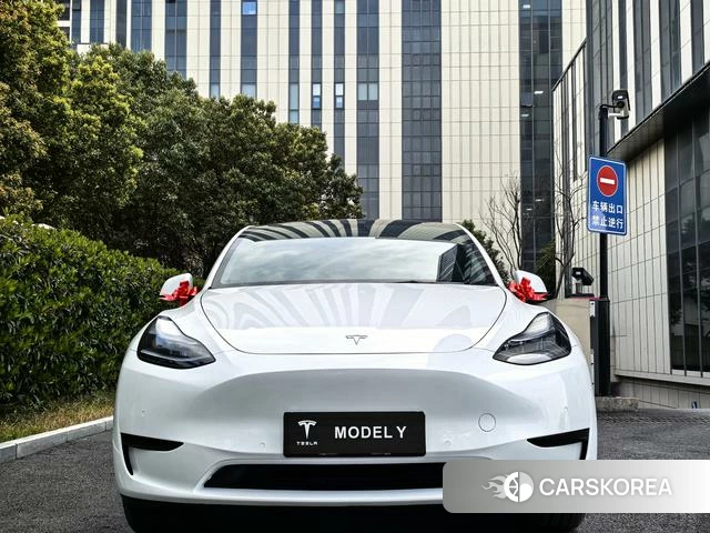 Tesla Model Y 2023 Белый из Китая, фото 5