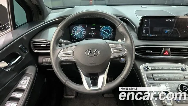 Hyundai The New Santa Fe 2023 Черный из Кореи, фото 5