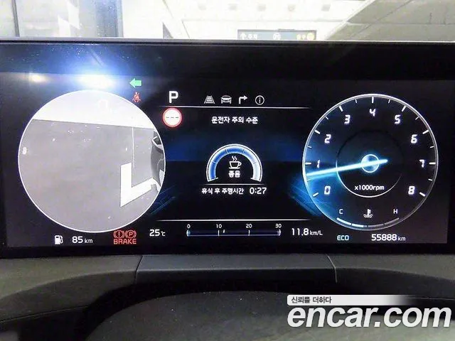 Kia K8 2022 Черный из Кореи, фото 5