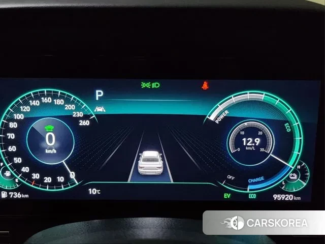 Hyundai The New Grandeur IG Hybrid 2021 Белый из Кореи, фото 5