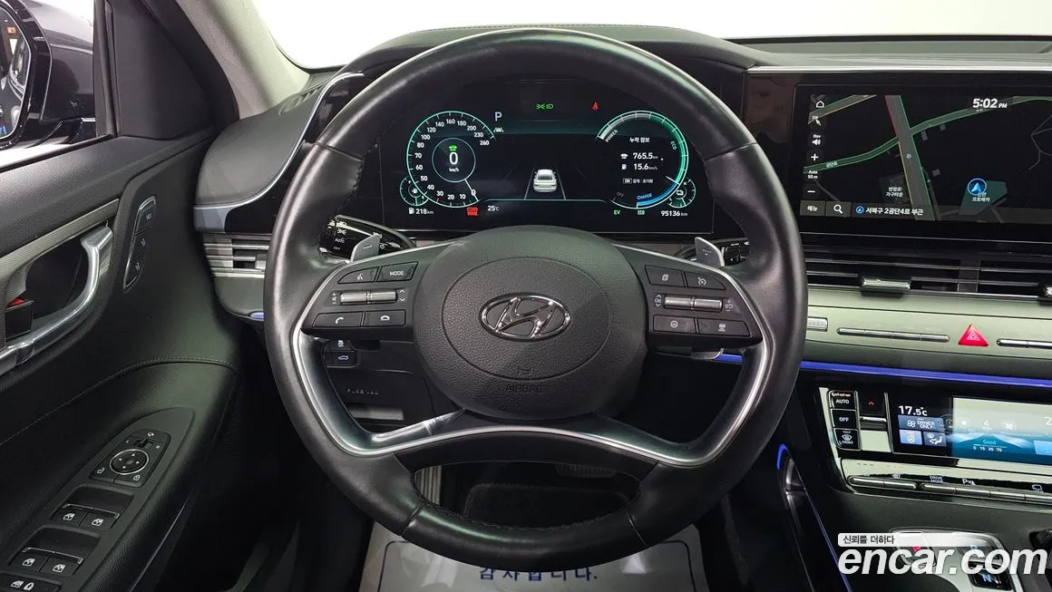 Hyundai The New Grandeur IG Hybrid 2020 Серый из Кореи, фото 5