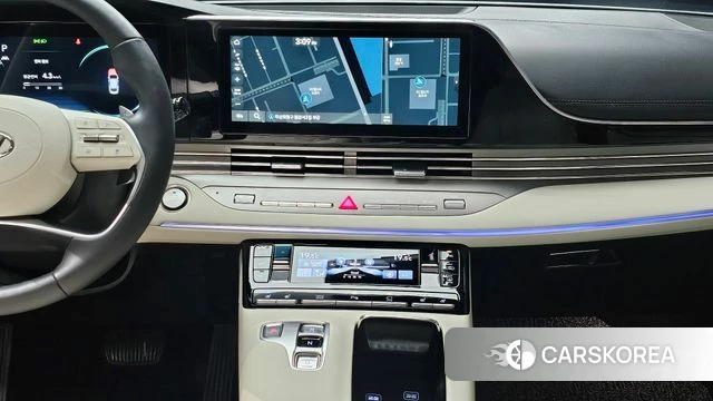 Hyundai The New Grandeur IG Hybrid 2022 Белый из Кореи, фото 5