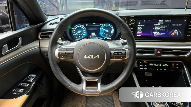 Kia K5 Hybrid 3rd Generation 2023 Черный из Кореи, фото 5