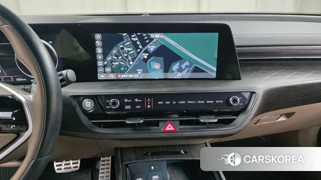 Kia K8 Hybrid 2021 Серый из Кореи, фото 5