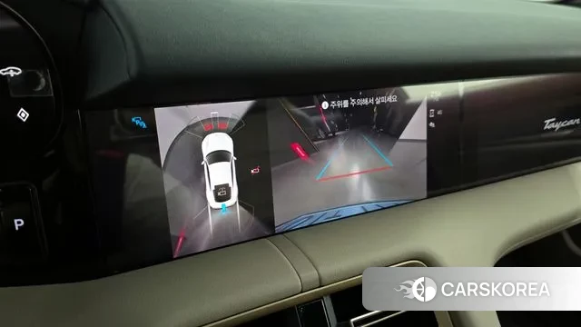 Porsche Taycan 2021 Небесно-голубой из Кореи, фото 6