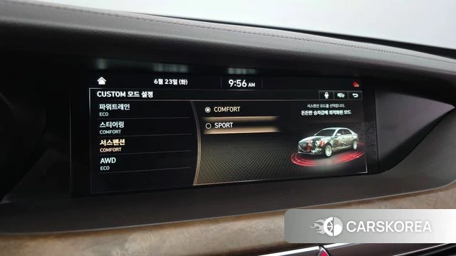 Genesis G90 2019 Красный из Кореи, фото 6