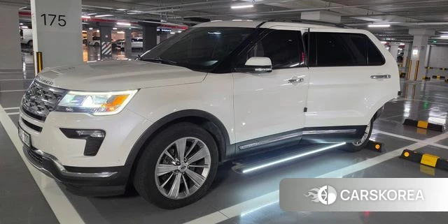 Ford Explorer 2018 Белый из Кореи, фото 6