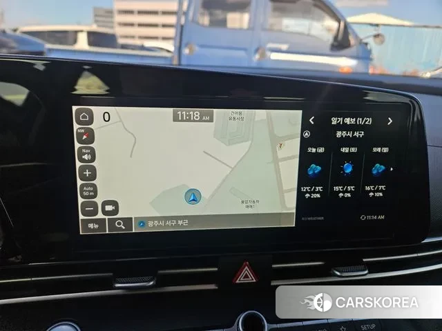 Hyundai The New Avante (CN7) 2022 Серебристо-серый из Кореи, фото 6