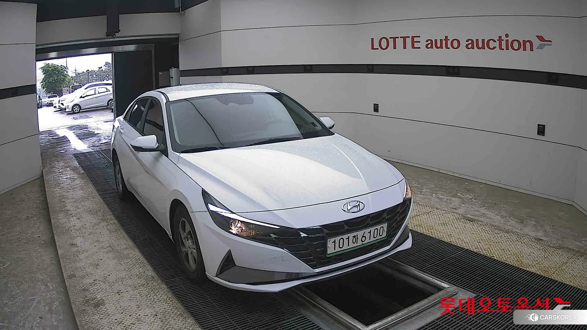 Hyundai Avante 2021 Белый из Кореи, фото 6