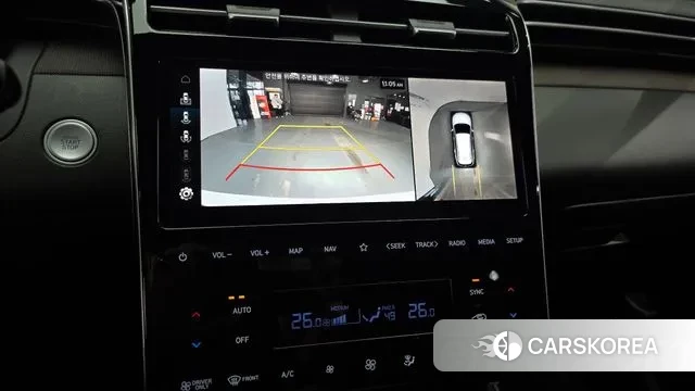 Hyundai Tucson Hybrid (NX4) 2021 Белый из Кореи, фото 6