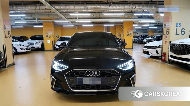 Audi A4 (B9) 2023 Черный из Кореи, фото 6