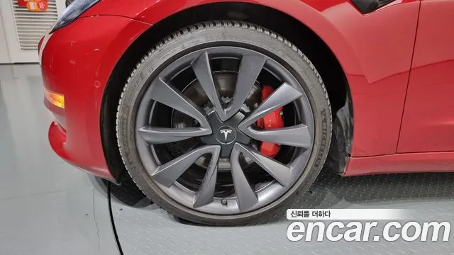 Tesla Model 3 2020 Красный из Кореи, фото 6