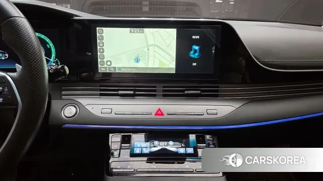 Hyundai The New Grandeur IG Hybrid 2021 Белый из Кореи, фото 6