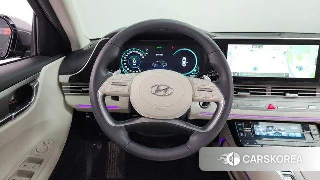 Hyundai The New Grandeur IG Hybrid 2022 Серый из Кореи, фото 6