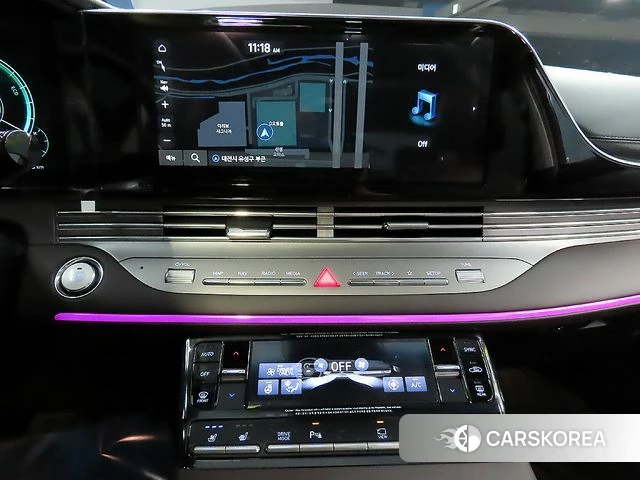 Hyundai The New Grandeur IG Hybrid 2020 Белый из Кореи, фото 6