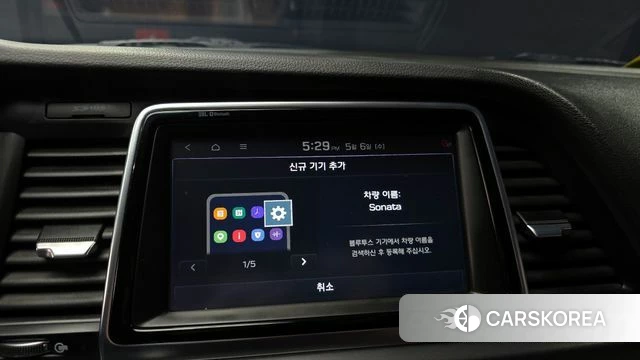 Hyundai Sonata New Rise 2018 Серый из Кореи, фото 6